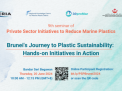 Webinar: Brunei's Private Sector Initiatives to Reduce Marine Plastics