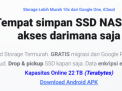 Baru! 22TB Storage Online - Rp 99.000/Bulan! TempatData.com Rilis Layanan Penyimpanan Data Aman dan Terjangkau!