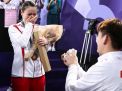 Olimpiade Paris 2024: Momen Manis Huang Yaqiong, Raih Emas dan Dapat Lamaran Romantis di Tengah Lapangan