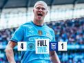 Hasil Pertandingan Liga Premier: Manchester City Kalahkan Ipswich 4-1, Haaland Cetak Hattrick