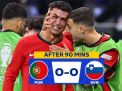 Ronaldo Menangis usai  Gagal Eksekusi Penalti, Drama Portugal Menang Lewat Adu Penalti 3-0