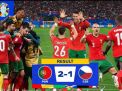 Portugal Berhasil Kalahkan Republik Ceko 2-1, Ronaldo Cs Curi Gol di Menit Akhir Pertandingan