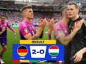 Hasil Euro 2024, Jerman Tumbangkan Hongaria 2-0, De Panser Jadi Tim Pertama Lolos ke 16 Besar