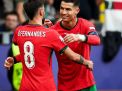 Tak Egois, Cristiano Ronaldo  Ukir Sejarah saat Memberi Assist ke Bruno Fernandes, Saat Portugal Menang 3-0