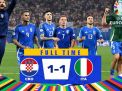 Ini Klasemen Akhir Grup B Euro 2024: Drama di Menit 90+8 Italia Lolos ke 16 Besar 1-1 vs Kroasia