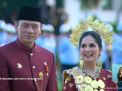 Momen AHY dan Annisa Pohan Menangkan Busana Adat Terbaik, Langsung Dapat Sepeda dari Presiden