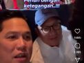 Momen Tegang Menteri BUMN Erick Thohir Naik Hercules Menuju Pembekalan Kabinet di Magelang