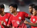 Tampil Gemilang Timnas Indonesia U-20 Pesta Gol 4-0 di Laga Perdana Grup F Kualifikasi Piala Asia U-20