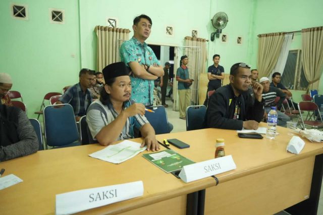 Pj Bupati Bachyuni Tinjau Pleno Perhitungan Suara Tingkat Kecamatan