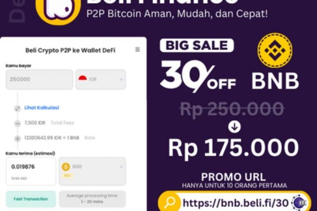 Diskon 30% Token BNB Hanya untuk 100 Orang Pertama: Kesempatan Emas yang Tak Boleh Dilewatkan!