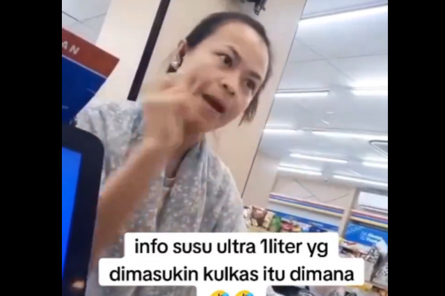 Heboh! Ibu Mengamuk di Minimarket Gara-Gara Susu UHT Tak Dingin, Apa yang Terjadi?