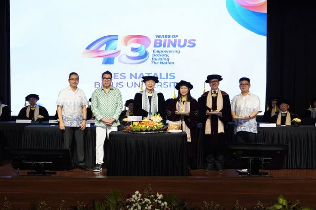 BINUS UNIVERSITY Peringati Dies Natalis ke-43: Tingkatkan Semangat Membina dan Memberdayakan Masyarakat