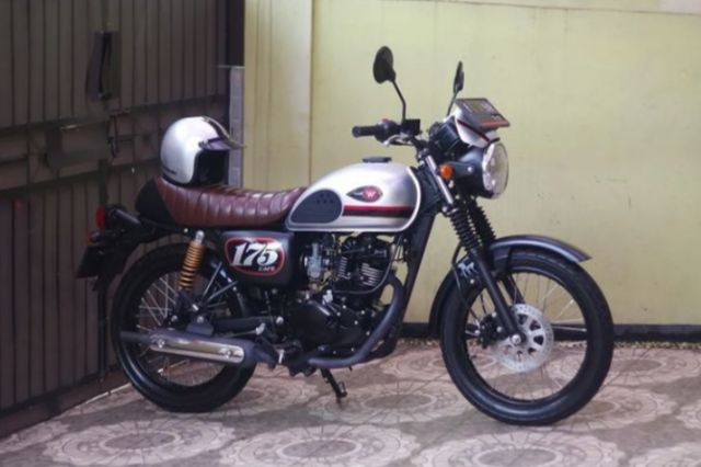 Mengapa Kawasaki W175 Cafe Cocok untuk Postur Tubuh Orang Indonesia