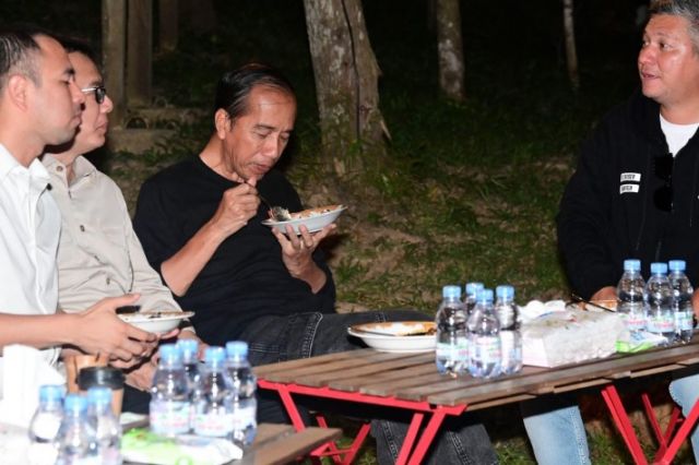 Malam Spesial di Ibu Kota Nusantara: Ini Menu Makan Malam Presiden Jokowi Bareng Influencer