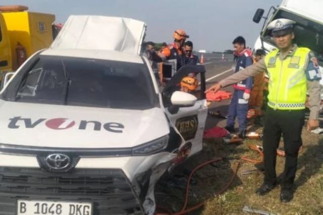 Kecelakaan Mobil Stasiun TV One di Tol Pemalang-Batang, Berikut Data Korban Meninggal Dunia