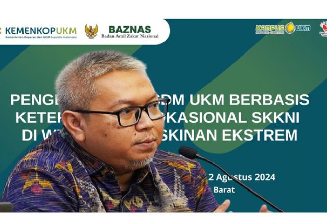 KemenKopUKM dan Baznas Gelar Pelatihan Vokasional Berantas Kemiskinan Ekstrem