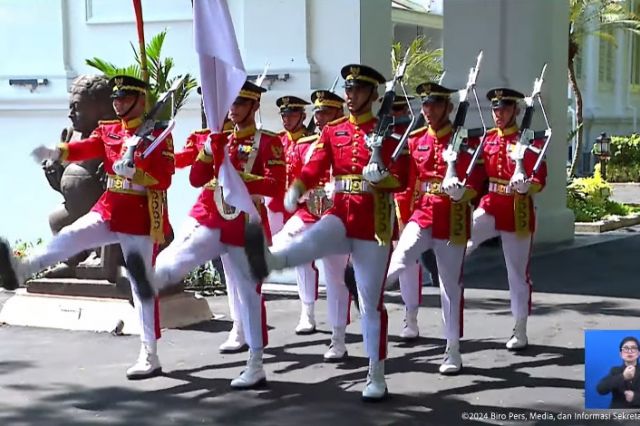 Siaran Langsung Upacara Pisah Sambut Presiden dan Wakil Presiden RI