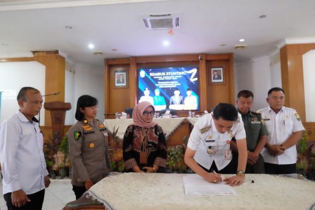 Pj Bupati Bachyuni Berhasil Turunkan Angka Stunting  di Kabupaten Muaro Jambi