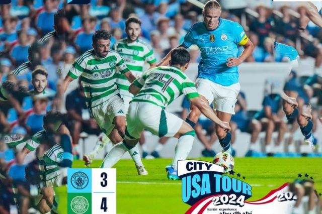 Bukan Sekadar Uji Coba: Manchester City Kalah Dramatis 3-4 dari Celtic – Simak Momen Pentingnya!