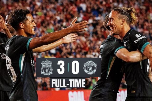 Hasil Laga Pramusim: Liverpool Hancurkan Manchester United 3-0 di Williams-Brice Stadium