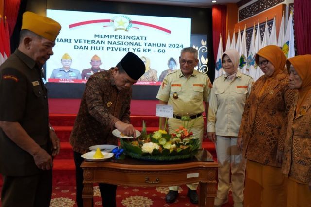 Gubernur Jambi Al Haris Dukung Veteran RI dalam Peringatan Hari Veteran Nasional dan HUT PIVERI ke-60