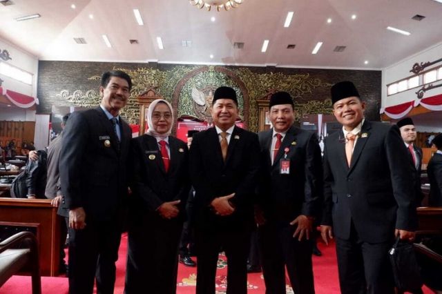 Penjabat Bupati Muaro Jambi Hadiri Pelantikan DPRD Provinsi Jambi Periode 2024-2029