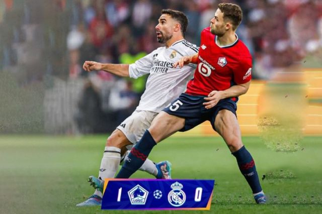 Real Madrid Takluk! Penalti Jonathan David Antar Lille Menang 1-0 di Liga Champions