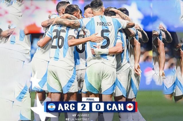 Hasil Copa America 2024, Argentina vs Kanada  Lionel Messi Beri Assist Tumbangkan Kanada