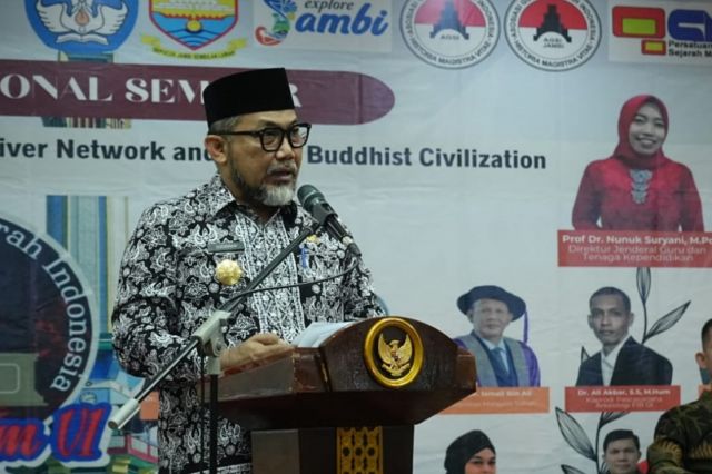 Pjs. Gubernur Jambi: Pendidikan Sejarah Adalah Pilar Penting dalam Pembangunan Bangsa