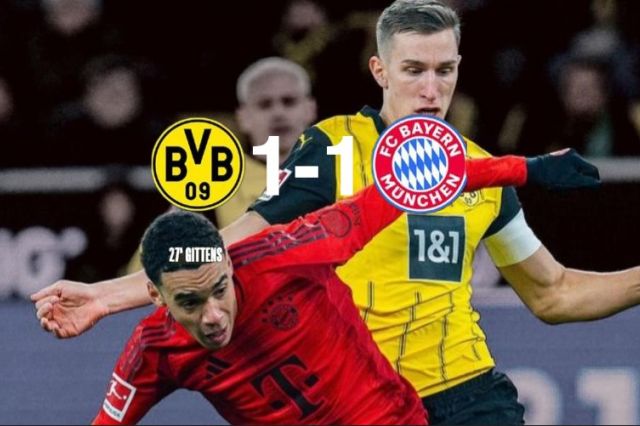 Borussia Dortmund Unggul Duluan, Tapi Kenapa Bayern Munich Bisa Selamat di Detik-Detik Terakhir?