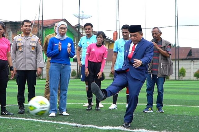 Gubernur Al Haris Resmi Membuka Turnamen Mini Soccer ANTARA Cup 2024