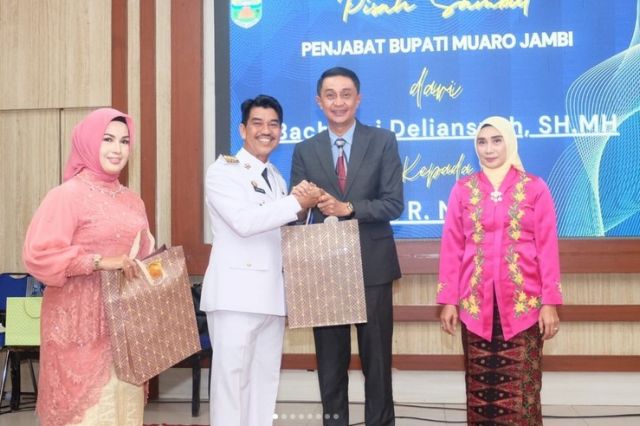 Pemkab Muaro Jambi Gelar Pisah Sambut Pj Bupati Bachyuni  kepada Pj Bupati yang Baru  Najmi