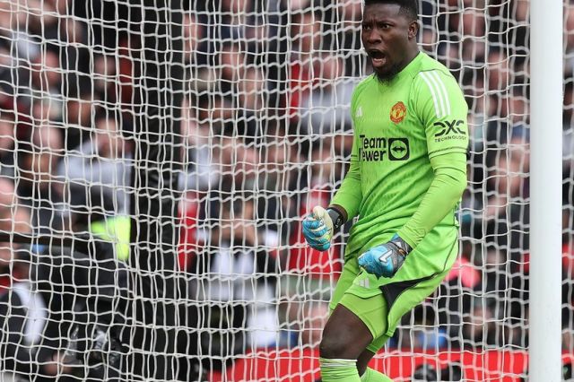 Penjaga Gawang  Manchester United Andre Onana Masuk Nominasi Penghargaan Akhir Musim Liga Premier