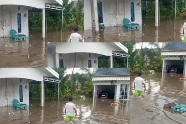 Terulang Lagi! Banjir Hebat di Simpang 4 Sipin, JBC Diduga Biang Keladi