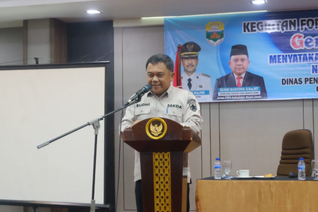 Penjabat Bupati Muaro Jambi Diberi Wakilkan di Acara Penutupan Forum Genre