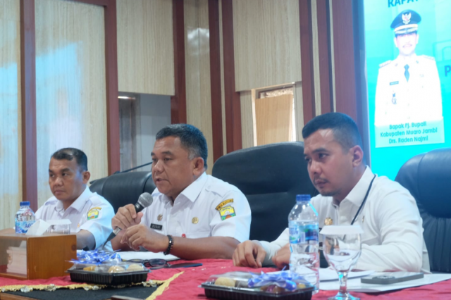 Sekda Muaro Jambi Minta OPD Percepat Realisasi Anggaran APBD Triwulan III 2024