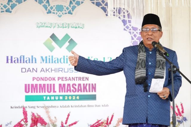 Wagub Sani Hadiri Haflah Miladiyah ke-13 dan Akhirussanah Pondok Pesantren di Kabupaten Batang Hari