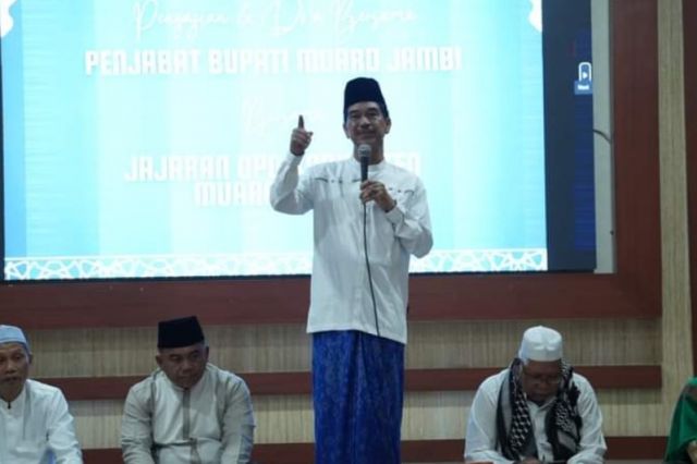 Penjabat Bupati Kab Muaro Jambi Bersama Sekda Gelar Acara Doa Bersama   