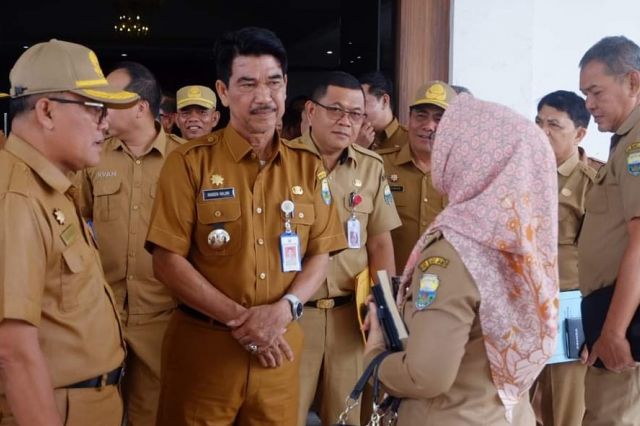 Pj Bupati Raden Najmi Gelar Rakor Gabungan Dengan OPD 