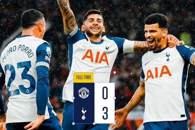 Terpuruk! Kekalahan 3-0 dari Tottenham Memperburuk Nasib Erik ten Hag di Manchester United