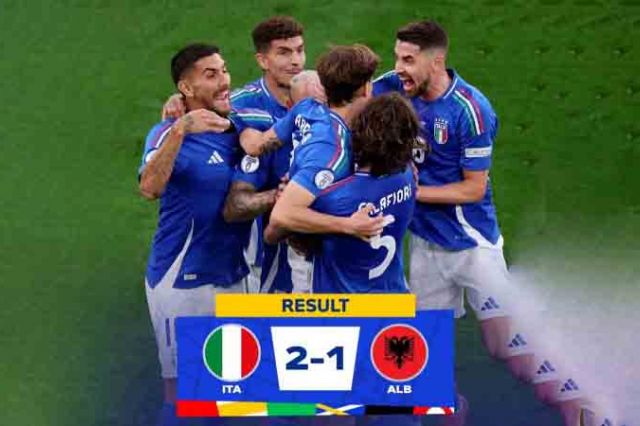 Euro 2024: Italia Vs Albania: Sejarah Baru Gol Tercipta, Gli Azzurri Menang 2-1