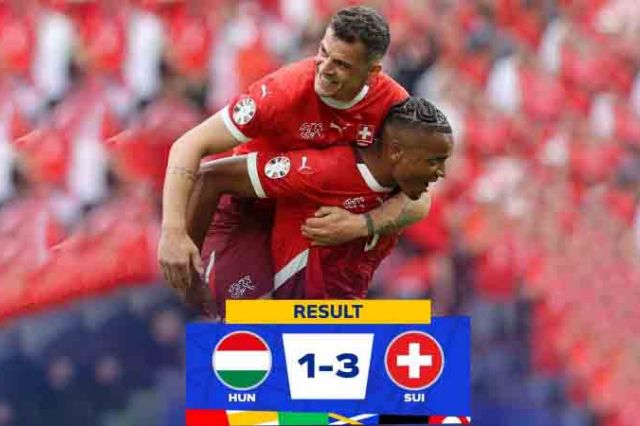 Hasil Euro 2024 Hongaria Vs Swiss 1-3: Gol Perdana Kwadwo Duah Amankan 3 poin