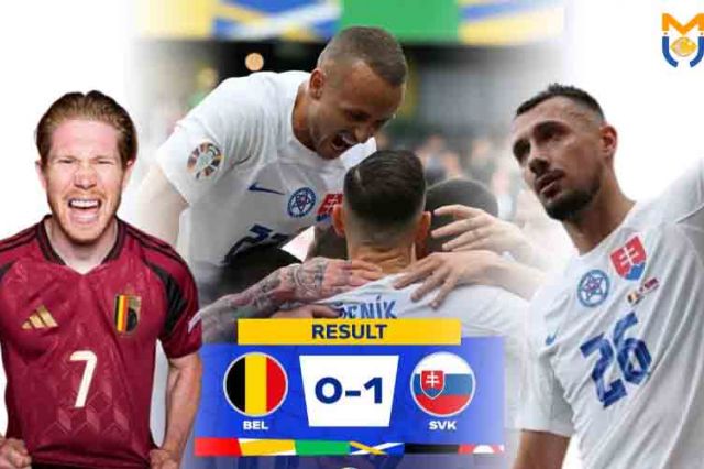 Mengejutkan! Slovakia Berhasil Tumbangkan Tim Bertabur Bintang Belgia 0-1 di Laga Perdana Euro 2024, Ini Jalannya Pertandingan