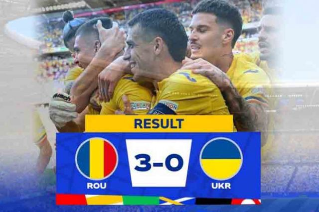 Euro 2024: Rumania Masih Terlalu Tangguh, Ukraina Keok 3-0 Pada Laga Perdana