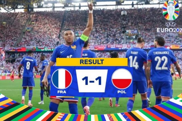 Hasil Euro 2024 Grup D: Drama 3 Penalti Terjadi Prancis Gagal Juara Grup,  Polandia Pulang Kampung Skor 1-1