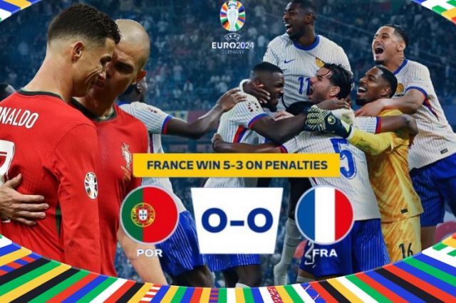 Drama Adu Penalti Euro 2024: Prancis Singkirkan Portugal, Ronaldo Tersingkir dari Semifinal