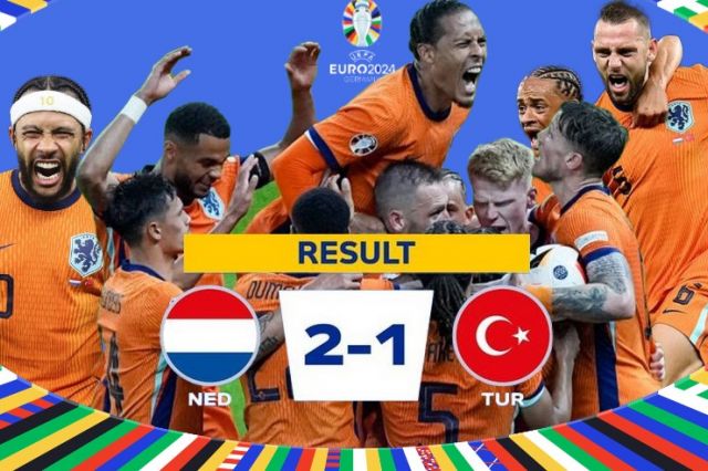 Comeback Dramatis! Belanda Pastikan Tempat di Semifinal Euro 2024 Usai Tekuk Turki 2-1