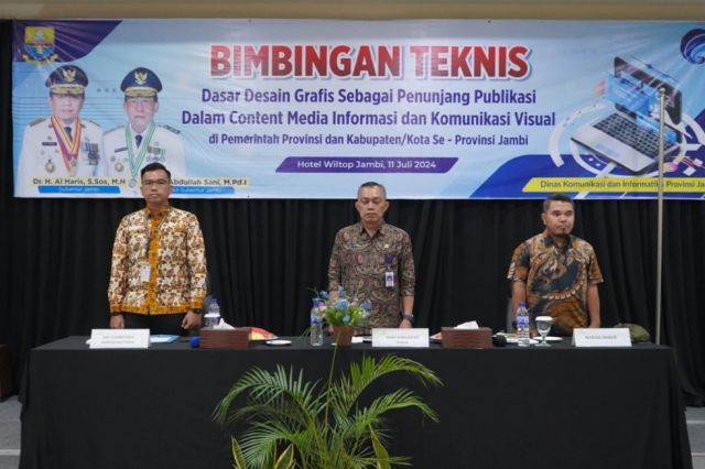 Diskominfo Provinsi Jambi Gelar Bimtek Desain Grafis untuk Tingkatkan Publikasi Digital