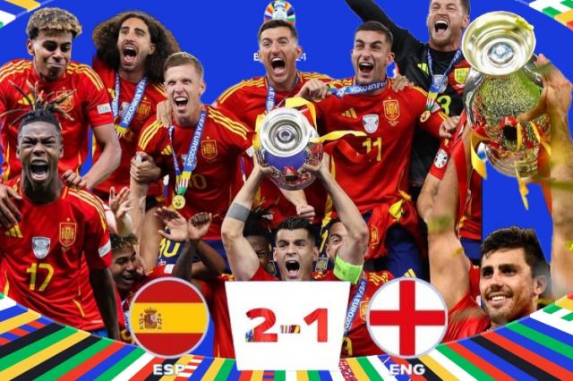 Hasil Final Euro 2024: Spanyol Kalahkan Inggris 2-1 dan Raih Gelar Keempat!