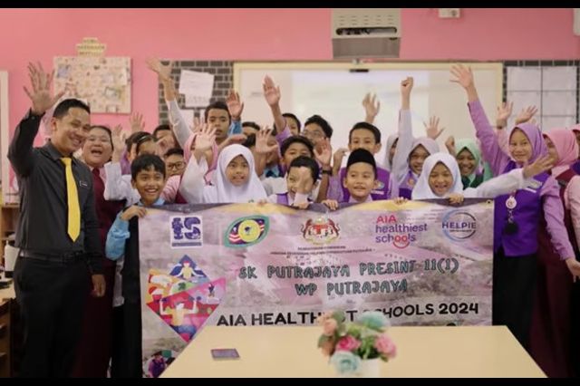 Sekolah Kebangsaan Putra Jaya Asal Malaysia Berhasil Menangkan Kompetisi Sebagai Sekolah Tersehat Se-Asia Pasifik